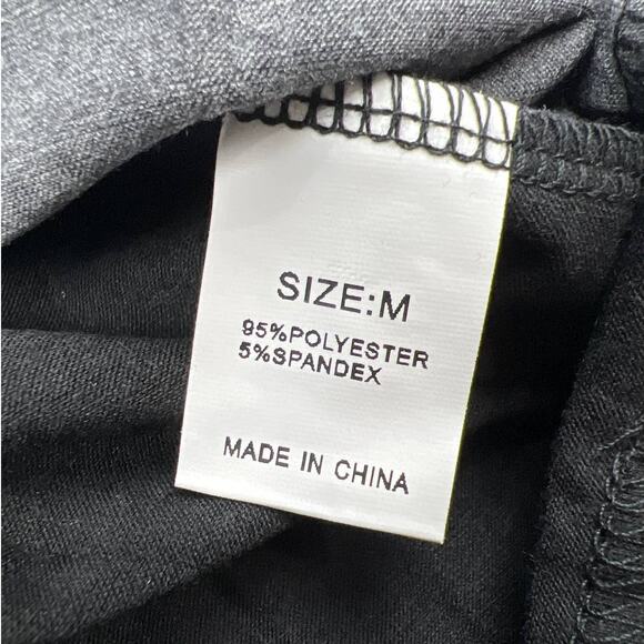 Women Medium Colorblock Short Sleeve T-Shirt Mini Dress Casual Summer Tunic - Picture 3 of 9